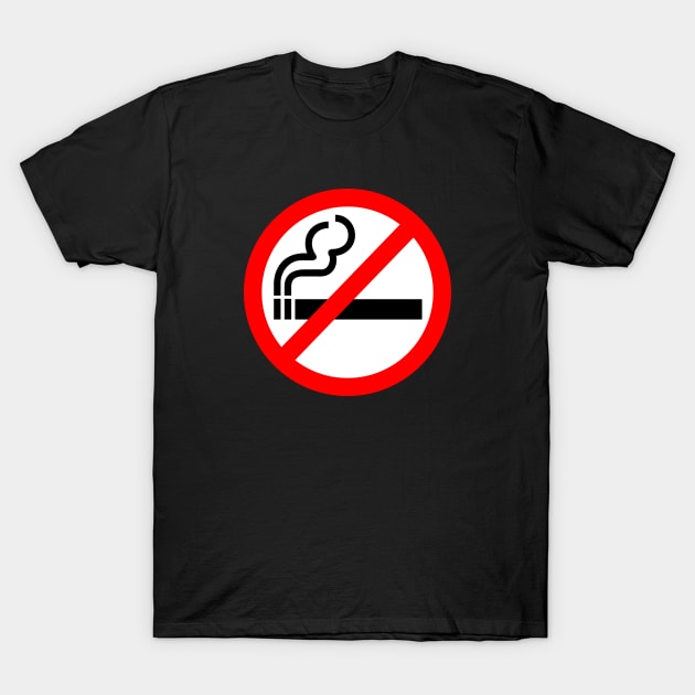 No Smoking T-Shirt by reification